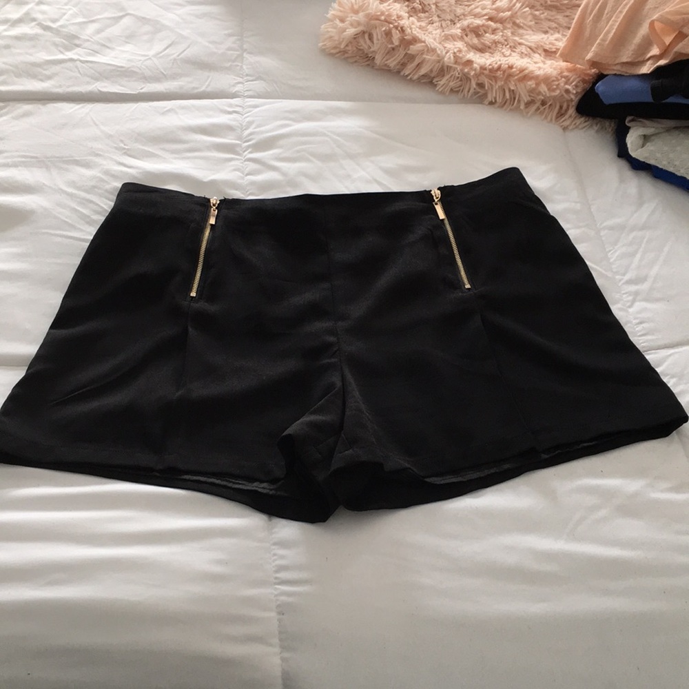 Black shorts